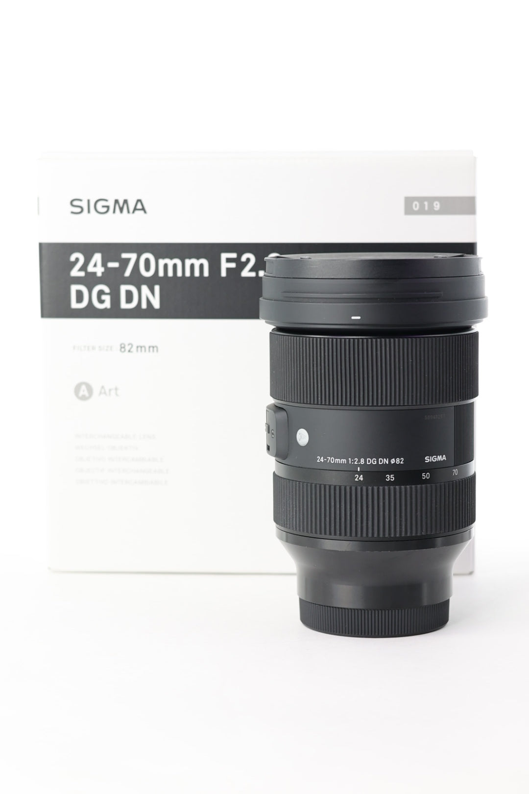 Sigma 2470DGDN/2.8S/48267 24-70mm F/2.8 DG DN Art F/Sony E, Ø82, Used