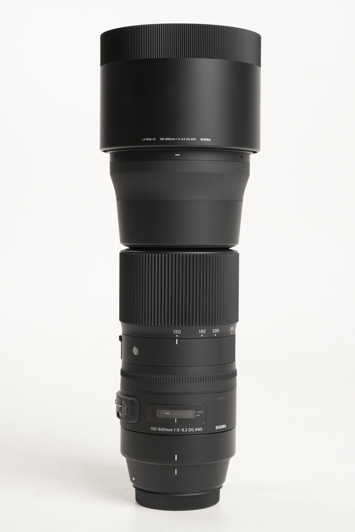 Sigma 150600C/46213 150-600mm f/5-6.3 DG OS HSM Contemporary Lens F/Canon, Used