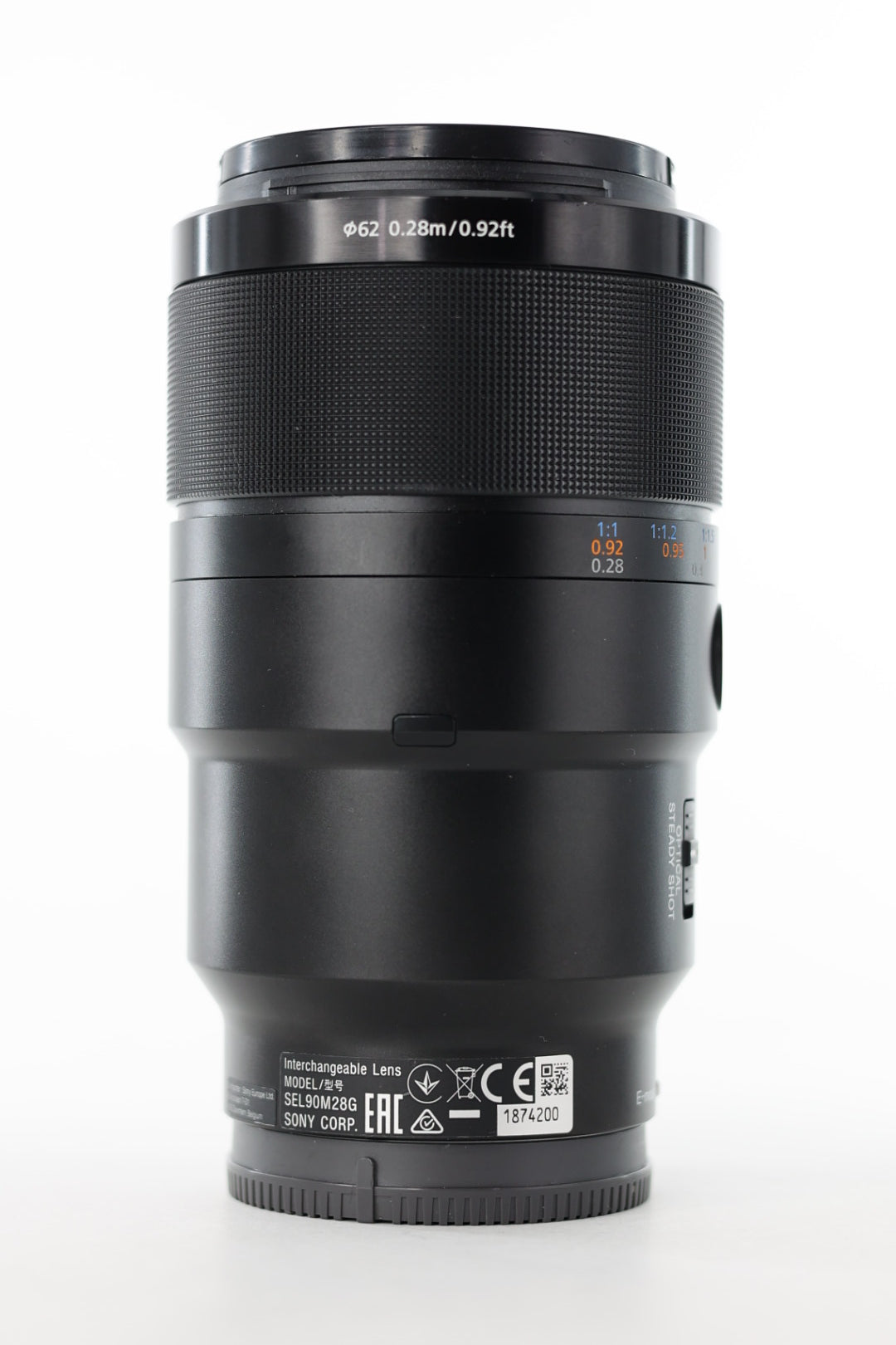 Sony SEL90M28G/1874200 FE 90mm f/2.8 Macro G OSS Lens, Used
