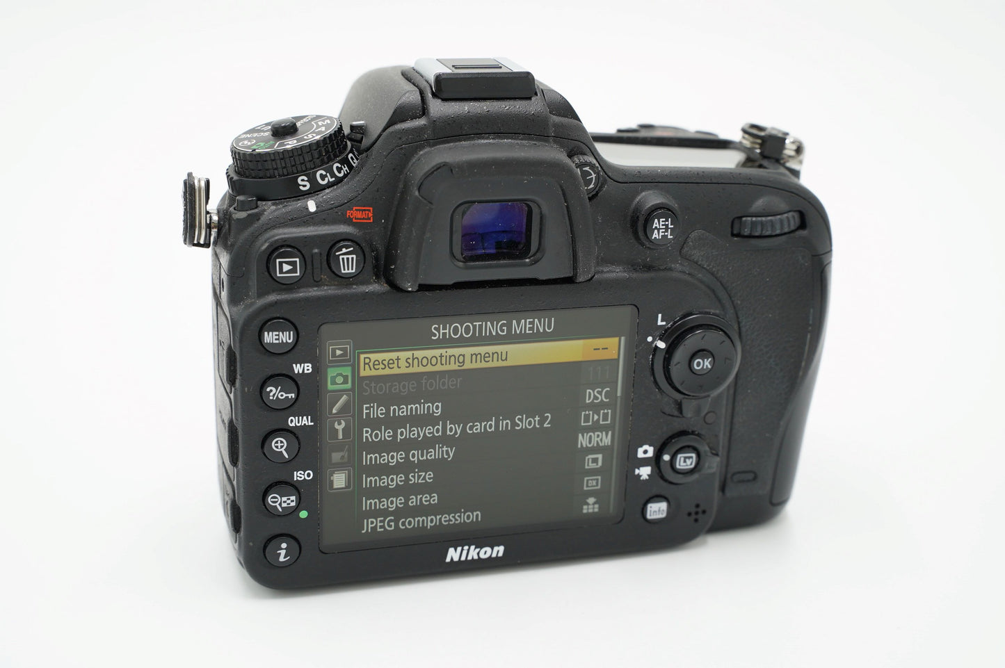 Nikon D7100/BODY/42288 D7100, Body Only, Used