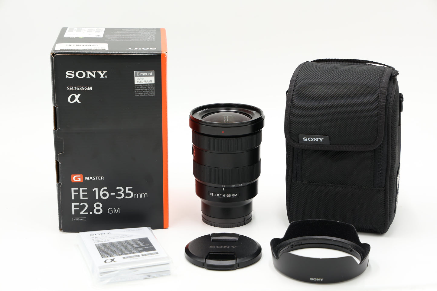 Sony SEL1635GM/1901341 FE 16-35mm f/2.8 GM Lens, Used