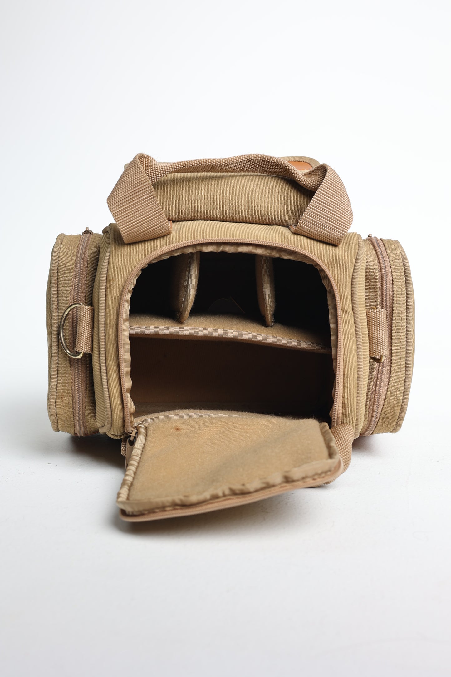 MacGregor Medium Shoulder Bag, Tan Canvas, Used