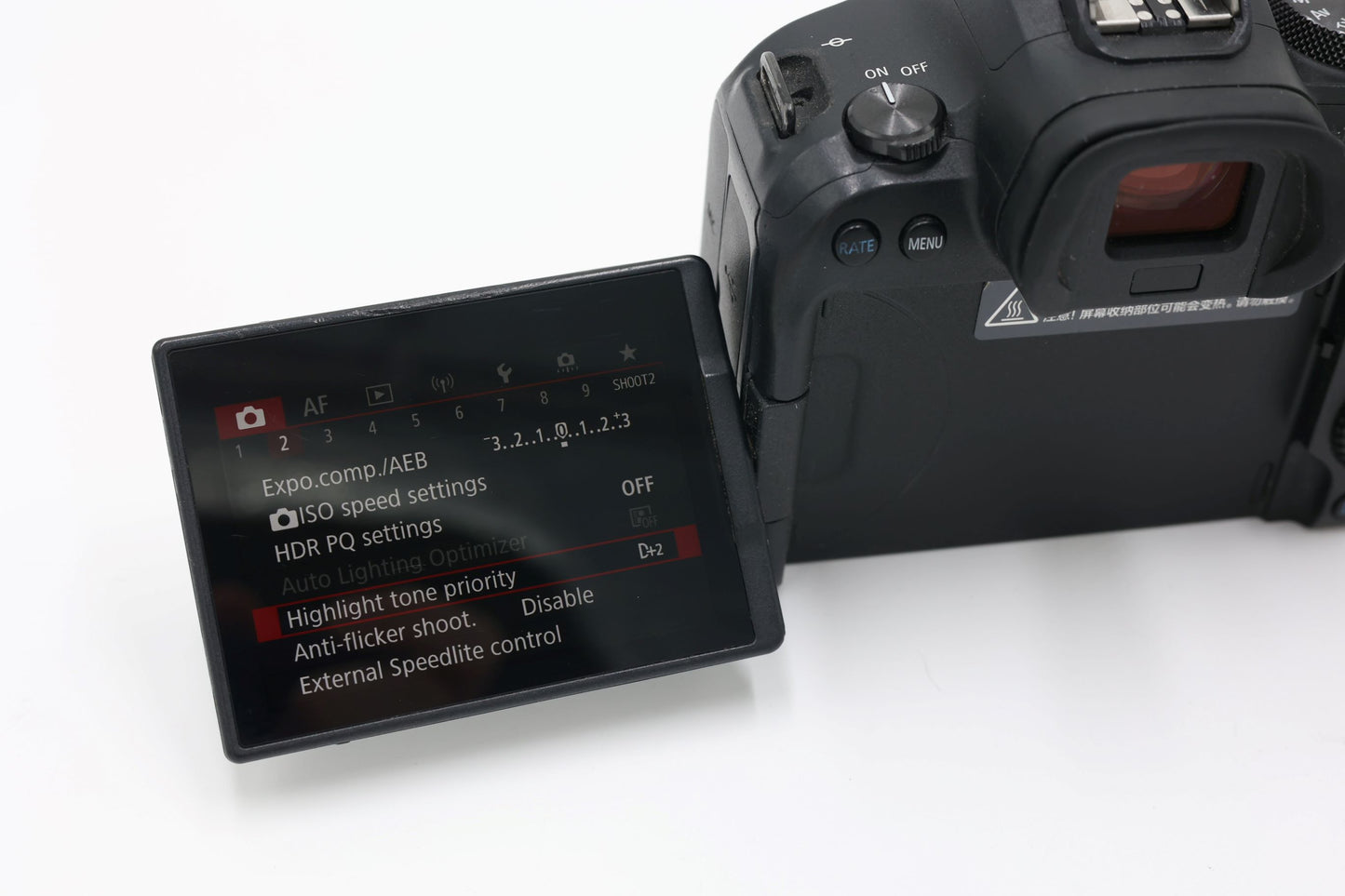 Canon EOSR6/06347, Mirrorless Digital Camera, Body Only, Used