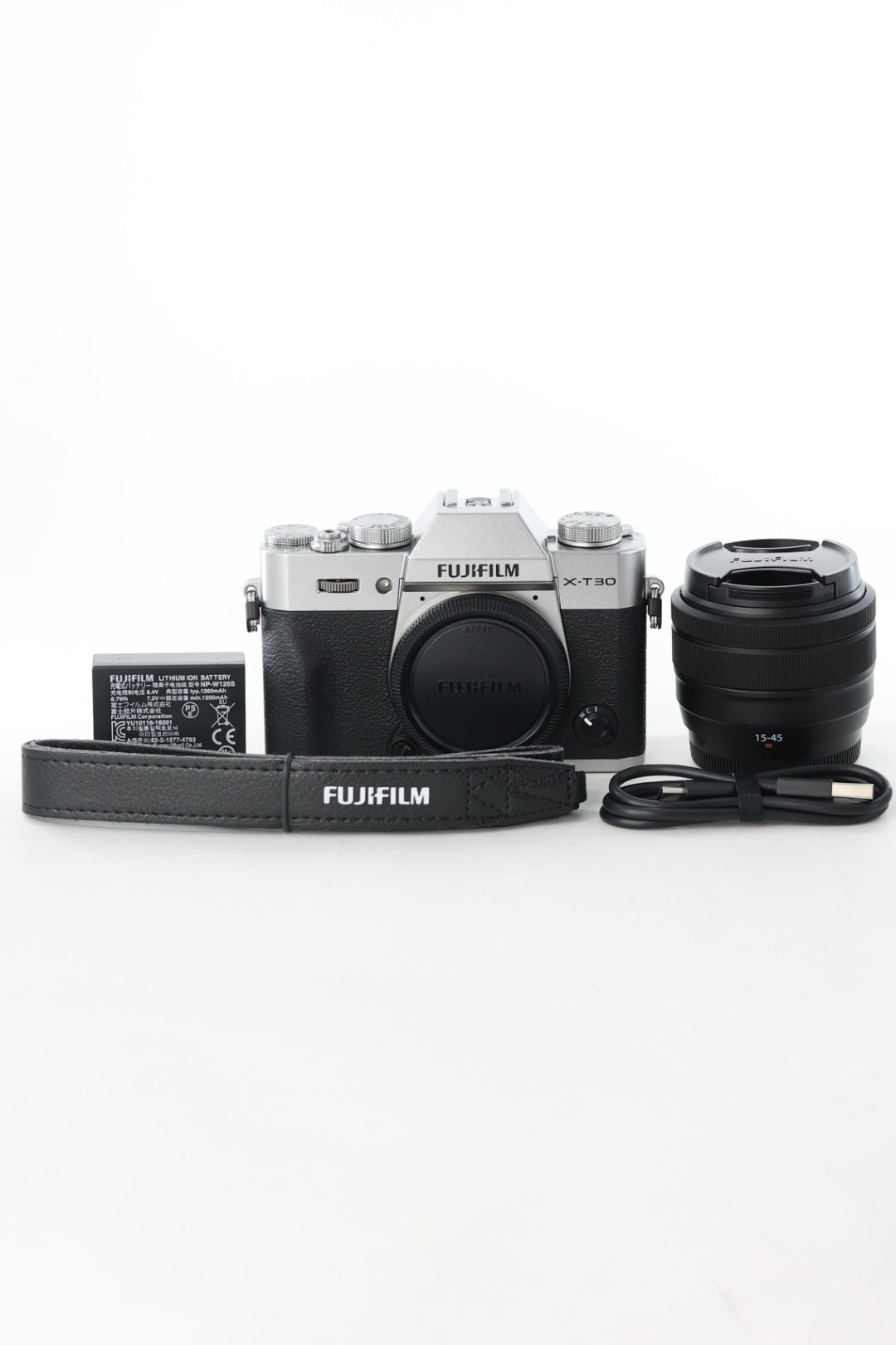 Fujifilm XT30II/1545/S/09406, XT30 II XC 15-45mm f/3.5-5.6 OIS PZ Lens Silver, Used