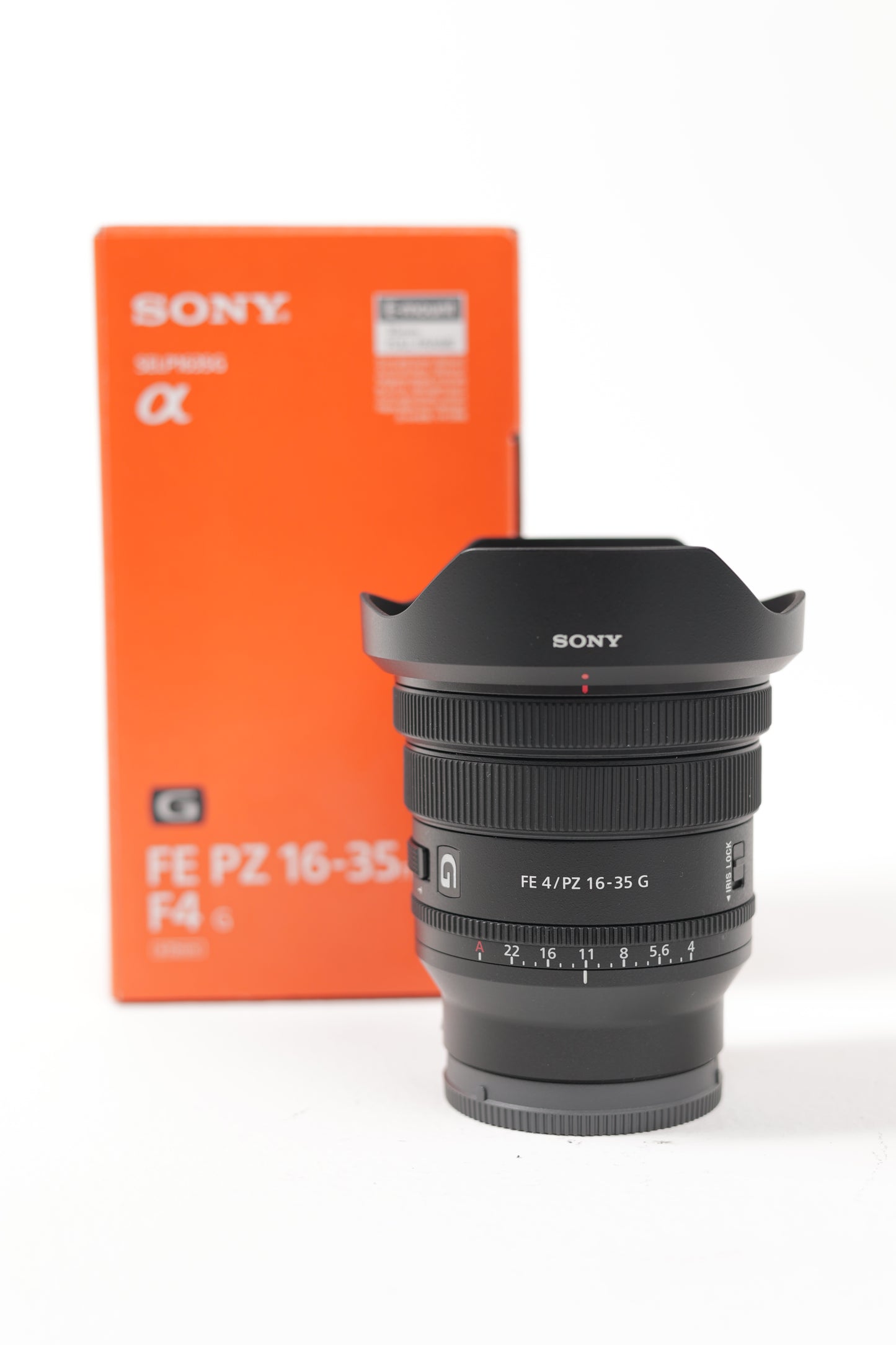Sony SELP1635G/1801665 FE PZ 16-35mm f/4 G Lens, Used