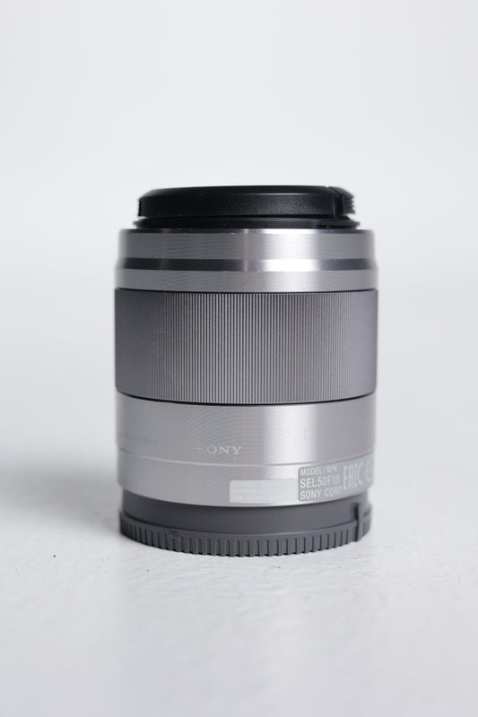 Sony SEL50F18/S/2087650 E 50mm F/1.8 OSS Lens, Used