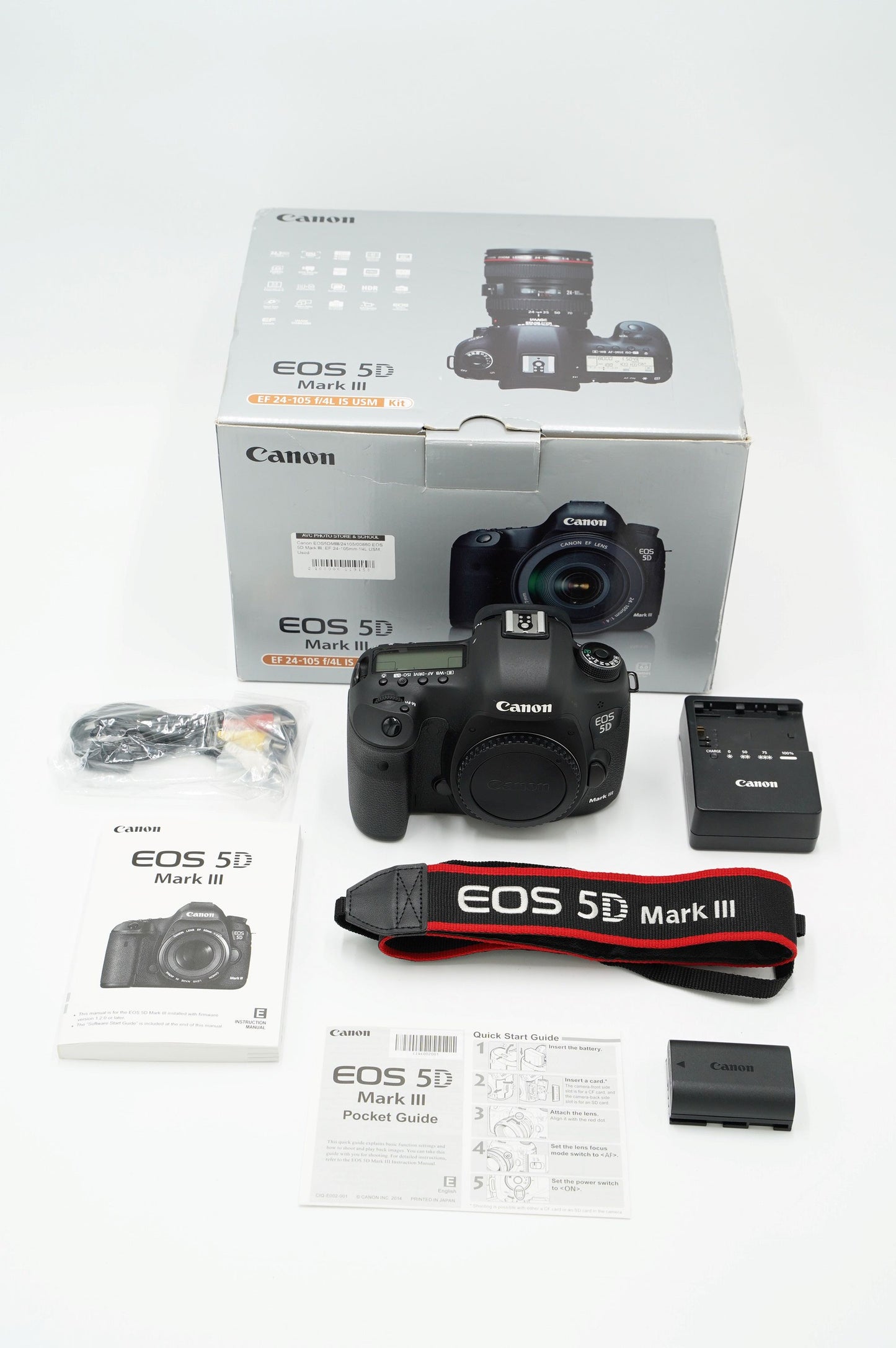 Canon EOS5DMIIIBODY/00880 EOS 5D Mark III, Body Only, Used