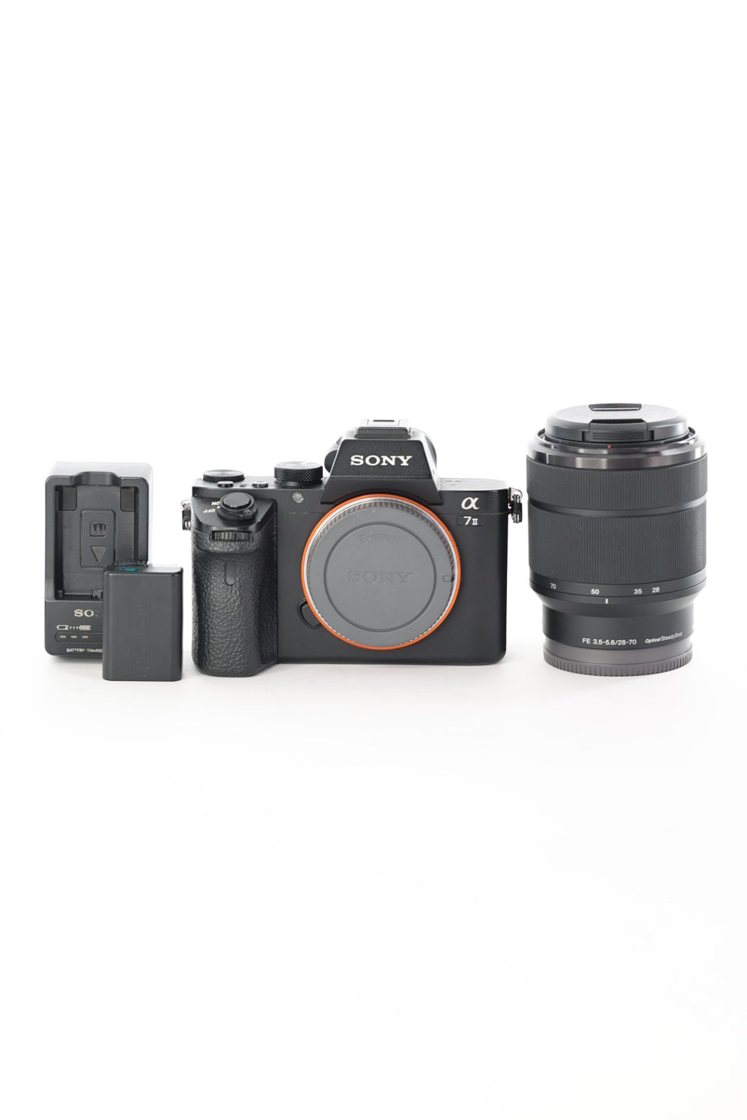 Sony A7IIK/3374792 A7 Mark II, FE 28-70mm F/3.5-5.6 OSS Lens, Used