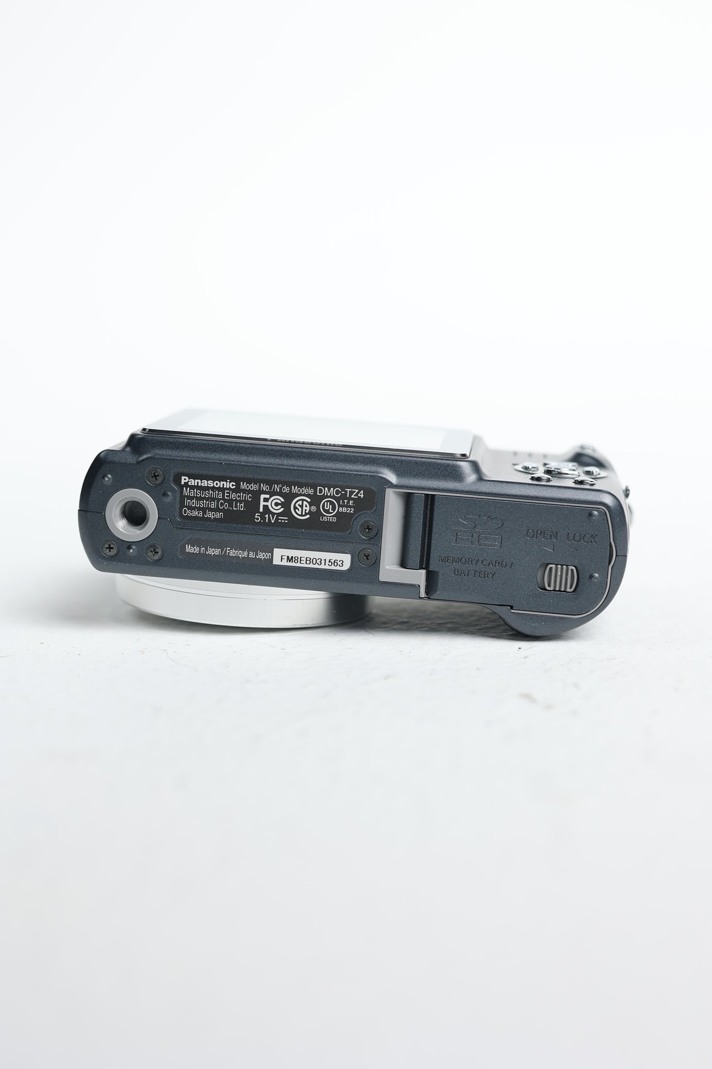 Panasonic DMCTZ4/31563 Point & Shoot Camera, Used