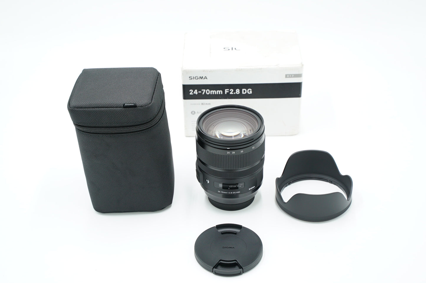 Sigma 2470/2.8C/94055 24-70mm f/2.8 DG OS HSM ART F/Canon, Used