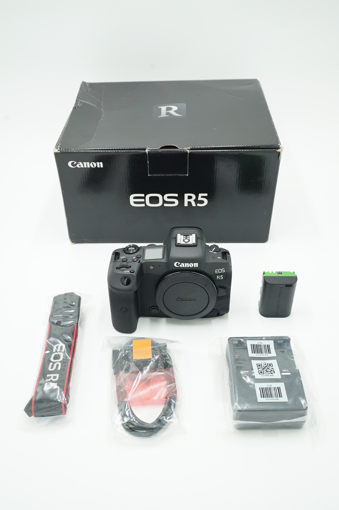 Canon EOSR5/00216 R5 Mirrorless Digital Camera, Body Only, Used
