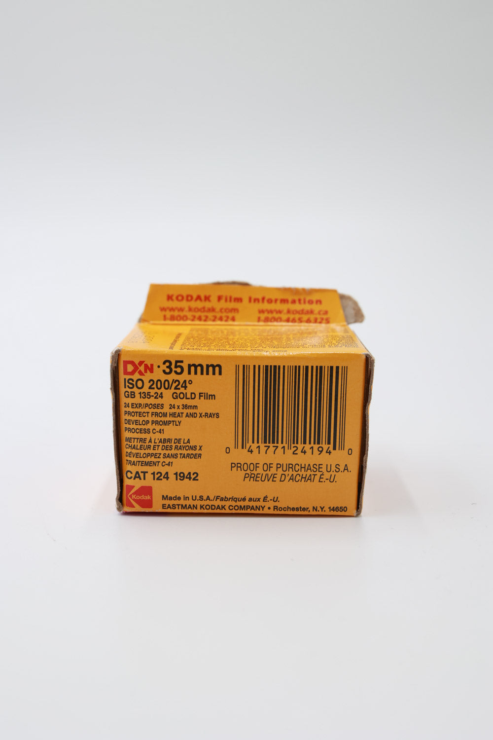 Kodak 200 Bright Sun & Flash Film, 24exp