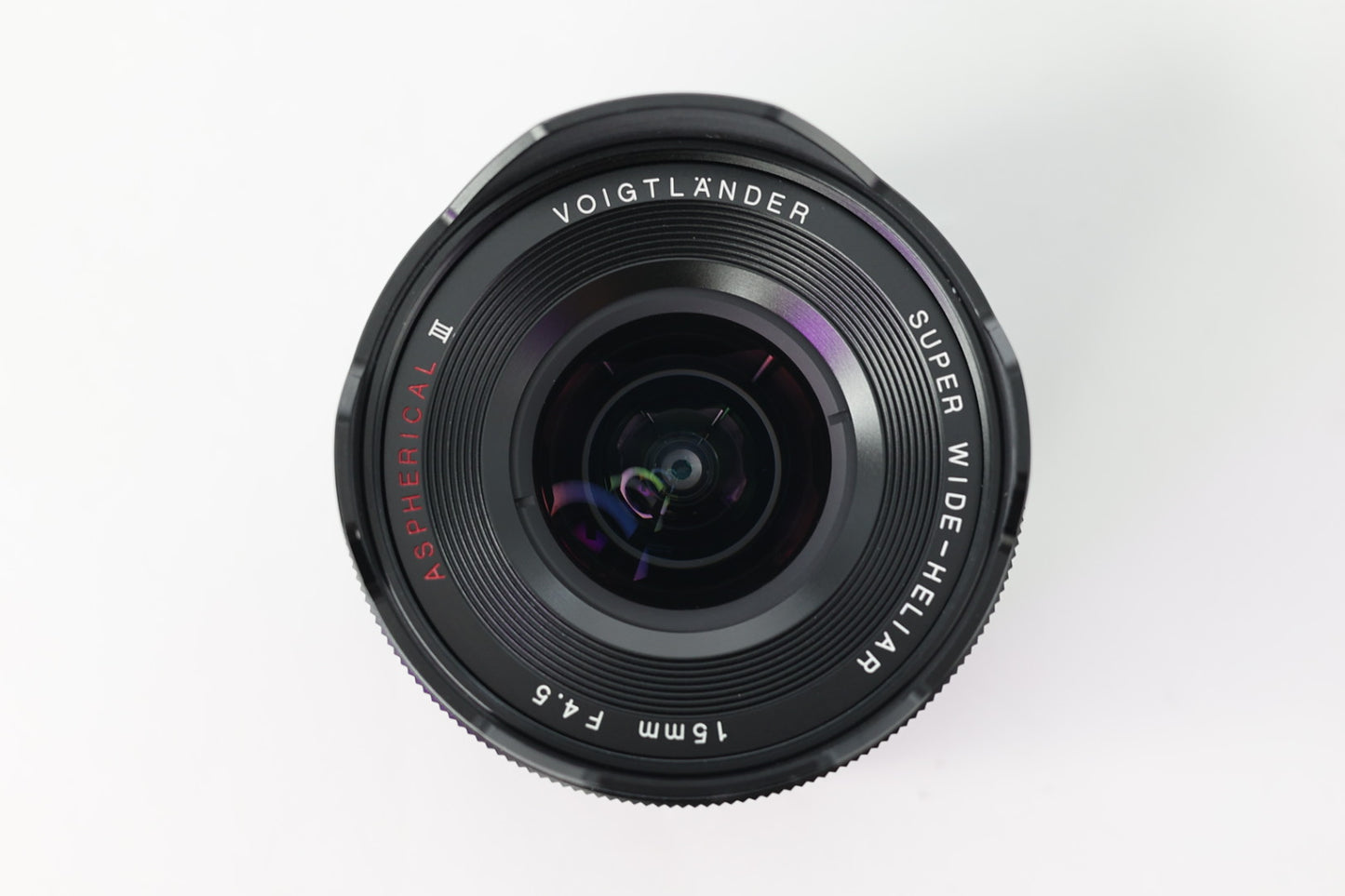 Voigtlander 15/4.5/53693 Super Wide-Heliar 15mm f/4.5 Aspherical III Lens, Used