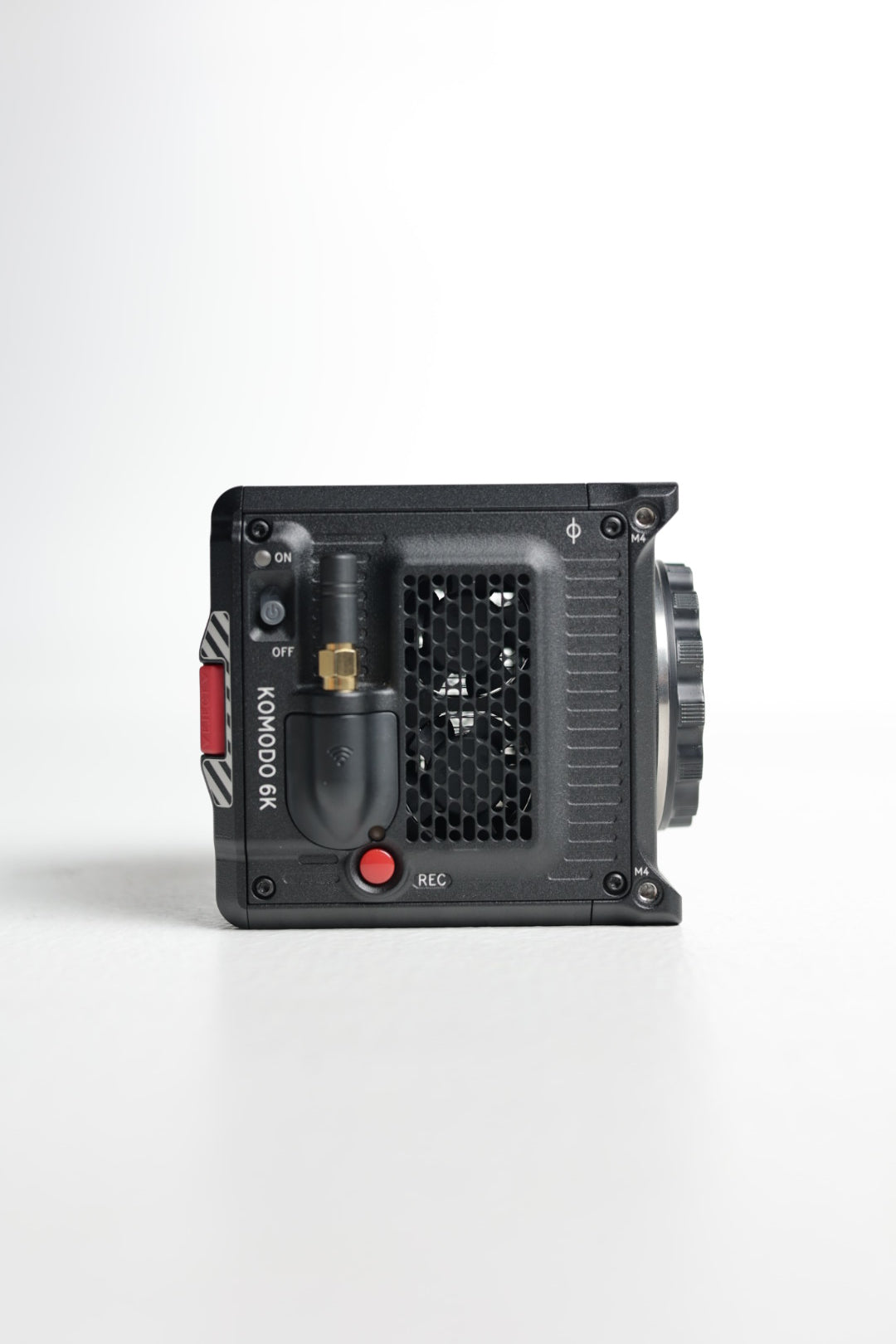 Red KOMODO6KSP/26185 Komodo 6K Starter Pack + Canon Drop-In Mount Adapter + Smallrig Camera Cage, Used