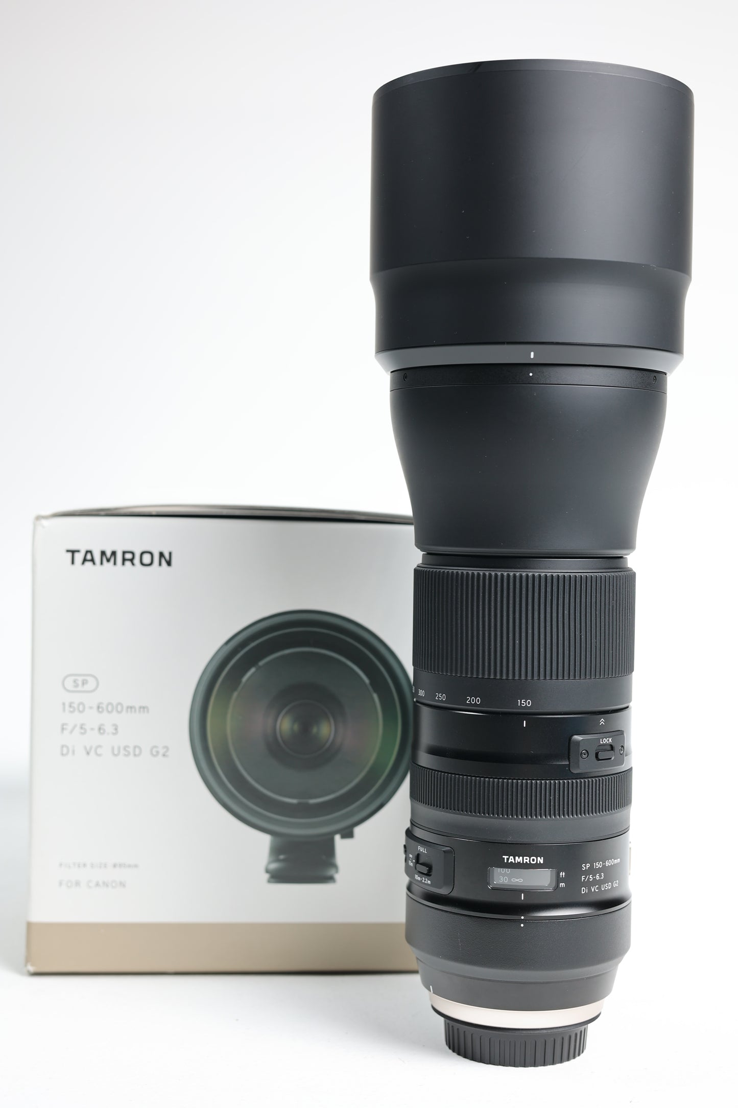 Tamron 150600CG2/03980 SP 150-600mm f/5-6.3 Di VC USD G2 F/Canon, Used