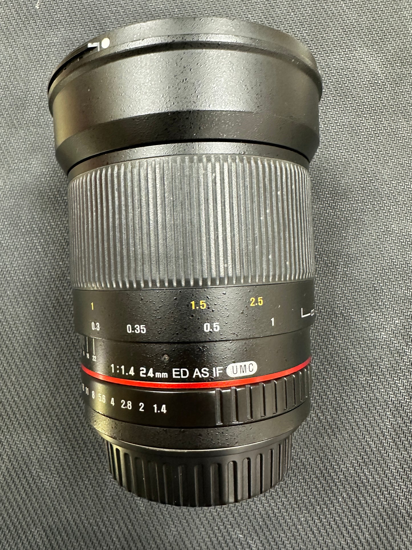 Samyang SAY24/1.4/I0965 24mm f/1.4 ED AS IF UMC F/Canon EF, Used