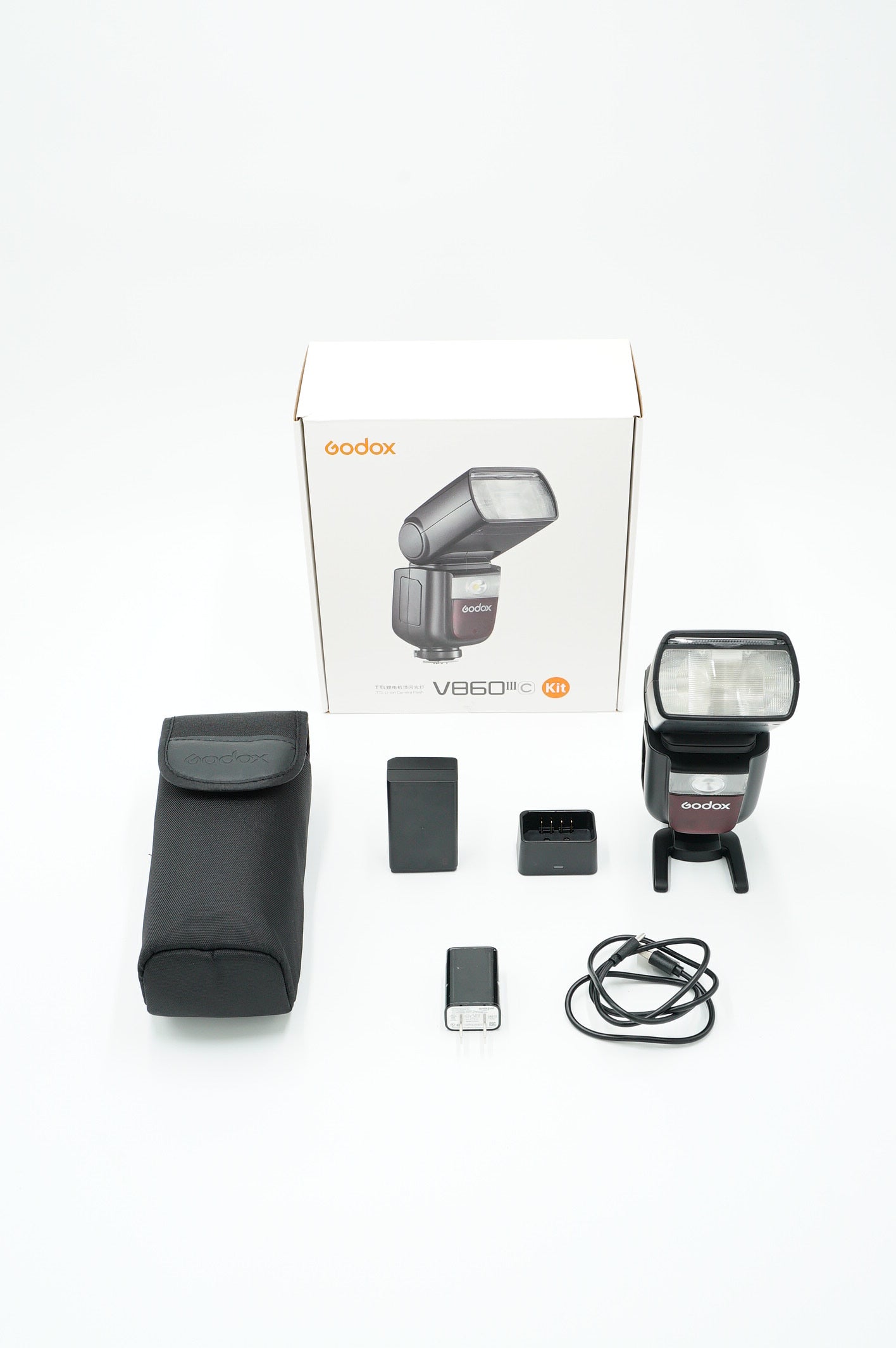 Godox V860IIIC/14660 TTL Li-Ion Flash F/Canon, Used