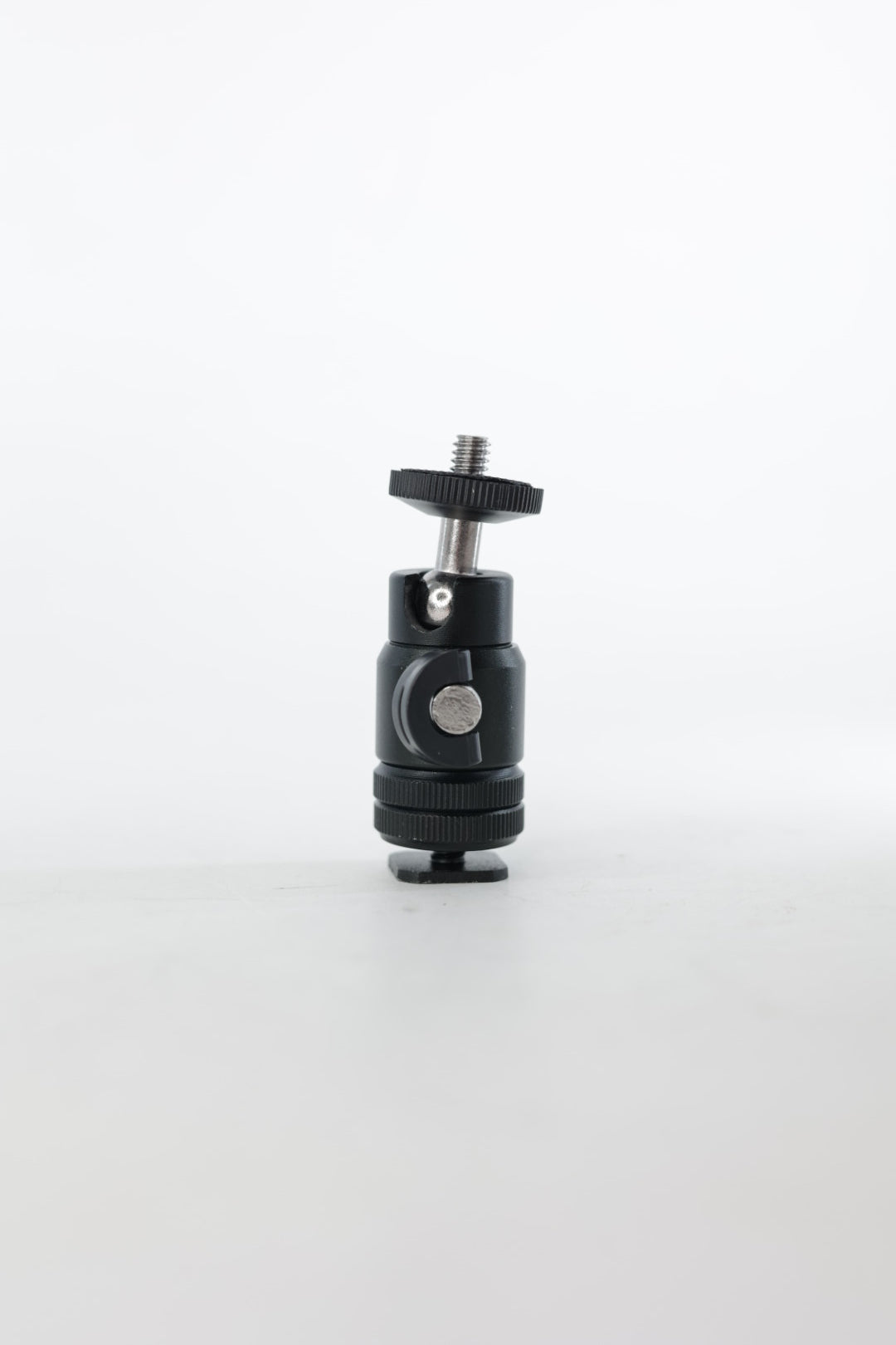 Generic Hot Shoe Mount Adaptor Mini Ball Head, Used