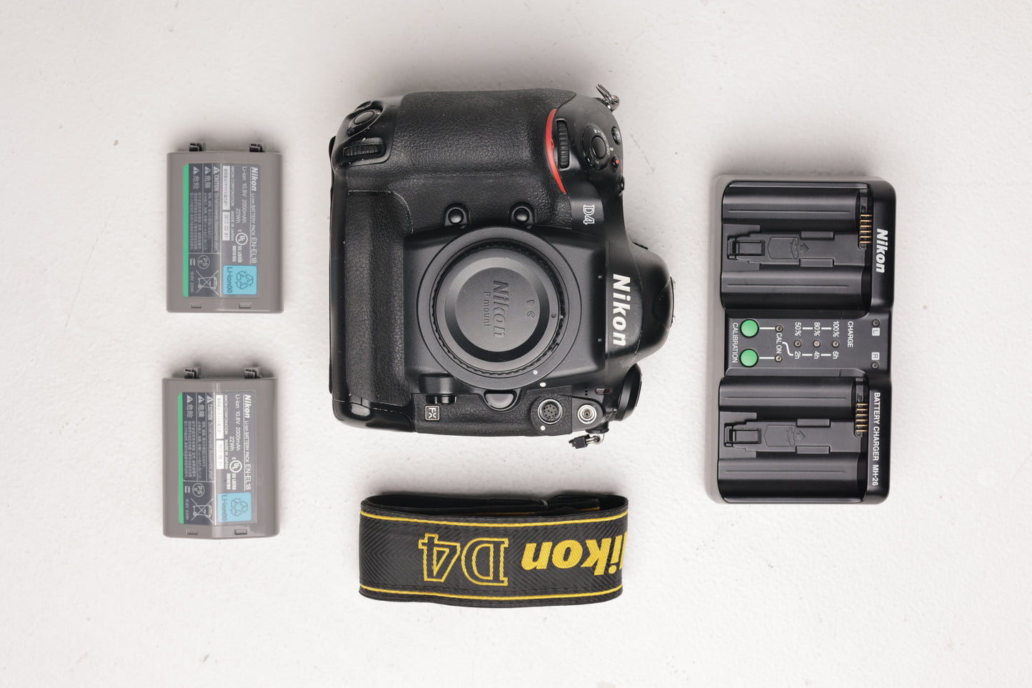 Nikon D4/44904 D4 DSLR Camera, Body Only, Used