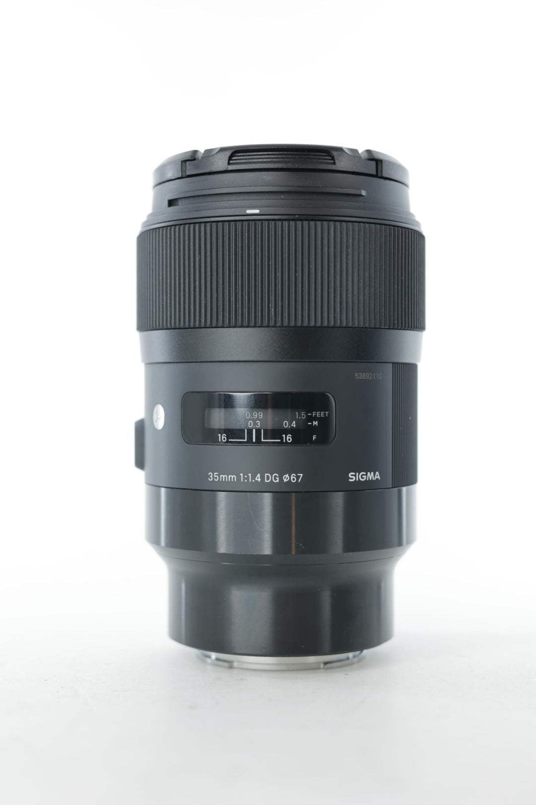 Sigma 35/1.4S/92110 35mm F/1.4 DG HSM Art Lens F/Sony, Used
