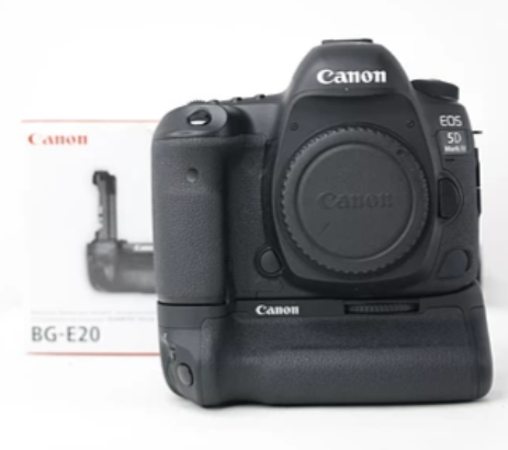 Canon EOS5DMIVBODY/00036 EOS 5D Mark IV + BGE20 Battery Grip, Used