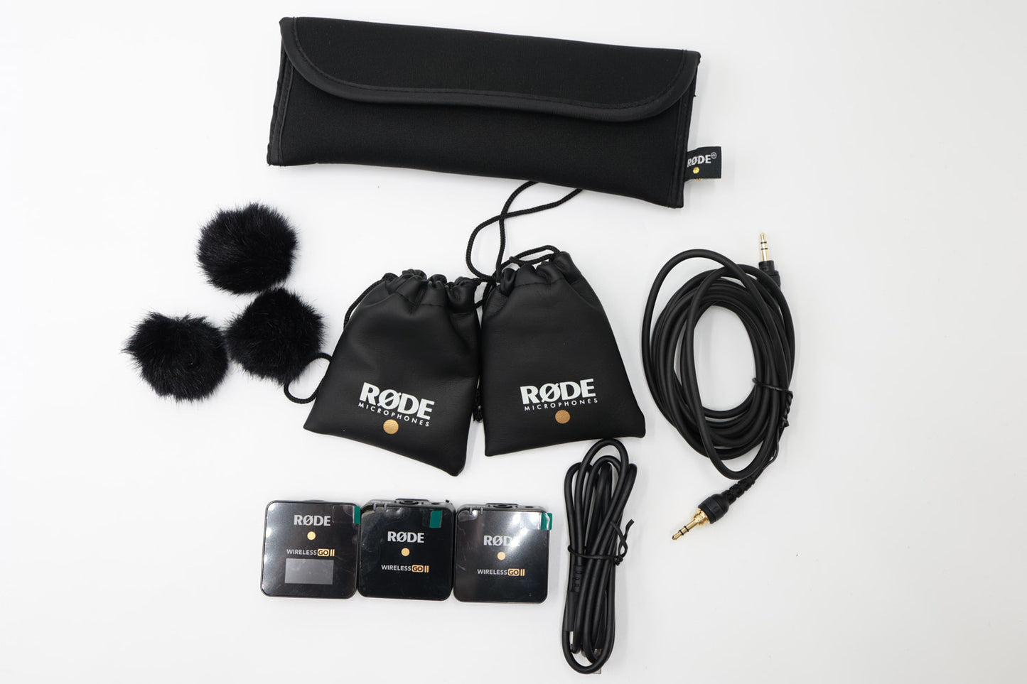 Rode WIGOII 2-Person Compact Digital Wireless Microphone System/Recorder (2.4Ghz), Used