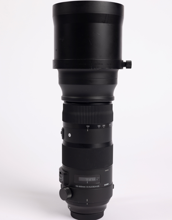 Sigma 150600C/54166 150-600mm f/5-6.3 DG OS HSM Sports Lens F/Canon, Used