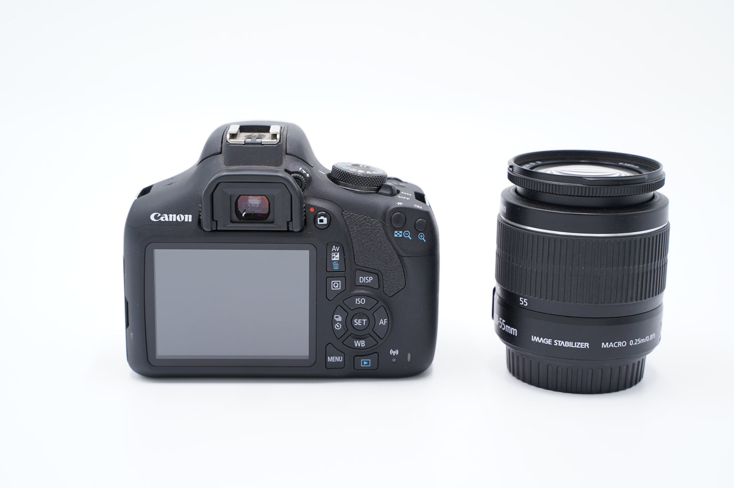 Canon EOSREBELT7/1855/42751 Rebel T7, EF-S 18-55mm f/3.5-5.6 IS II, Used