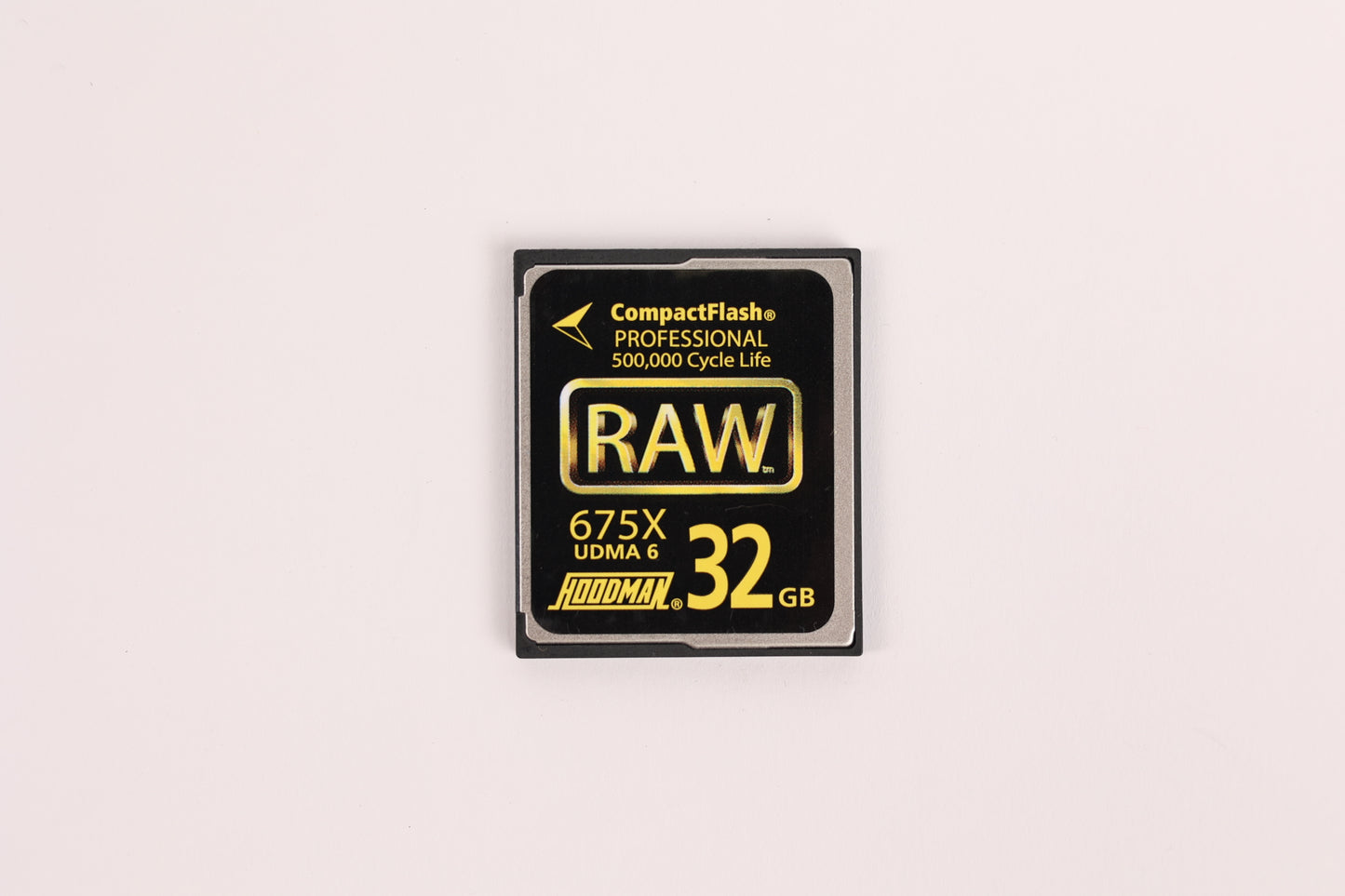 Hoodman RAW 675x UDMA 6 32GB CompactFlash Card, Used