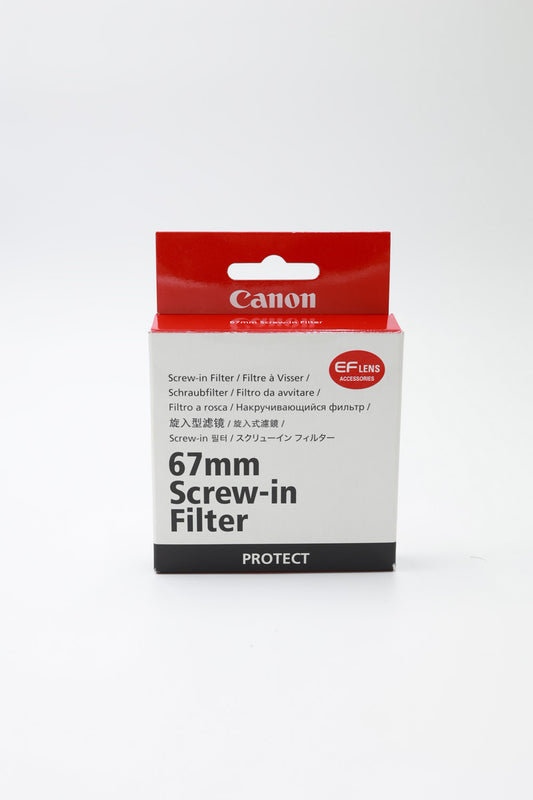 Canon 67mm Screw-In Filter, Used