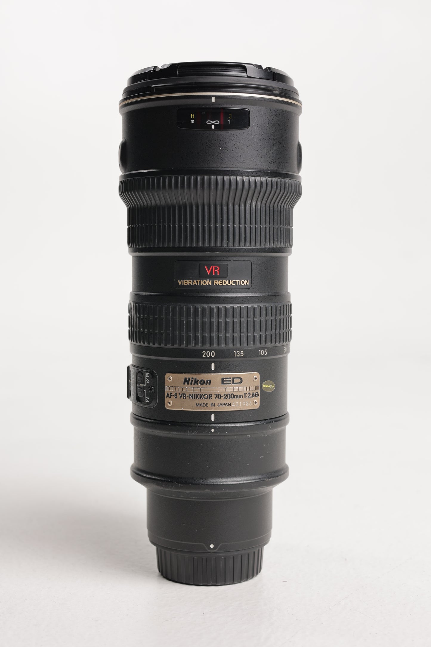 Nikon AFS70200/2.8GEDVR/31986, AF-S 70-200mm f/2.8G ED VR, Used