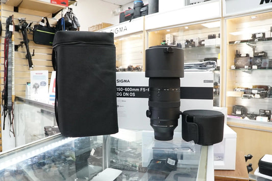 Sigma 150-600mm f/5-6.3 DG DN OS Sports Lens for Sony E, Used
