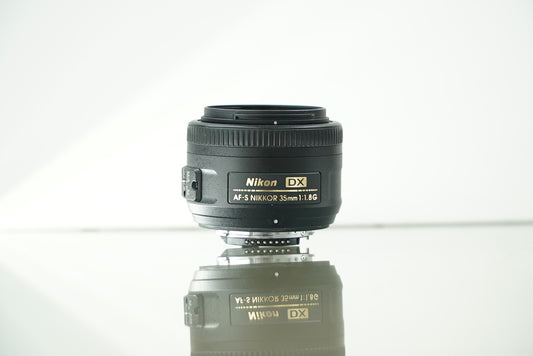 Nikon AF-S DX Nikkor 35mm f/1.8 G Lens (52) #04278, Used