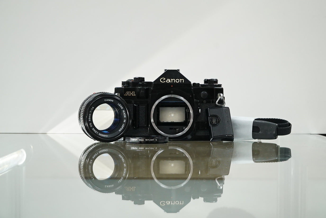 Canon A-1 35mm SLR Film Camera w/FD 50mm f1.4 Lens #26867, Used