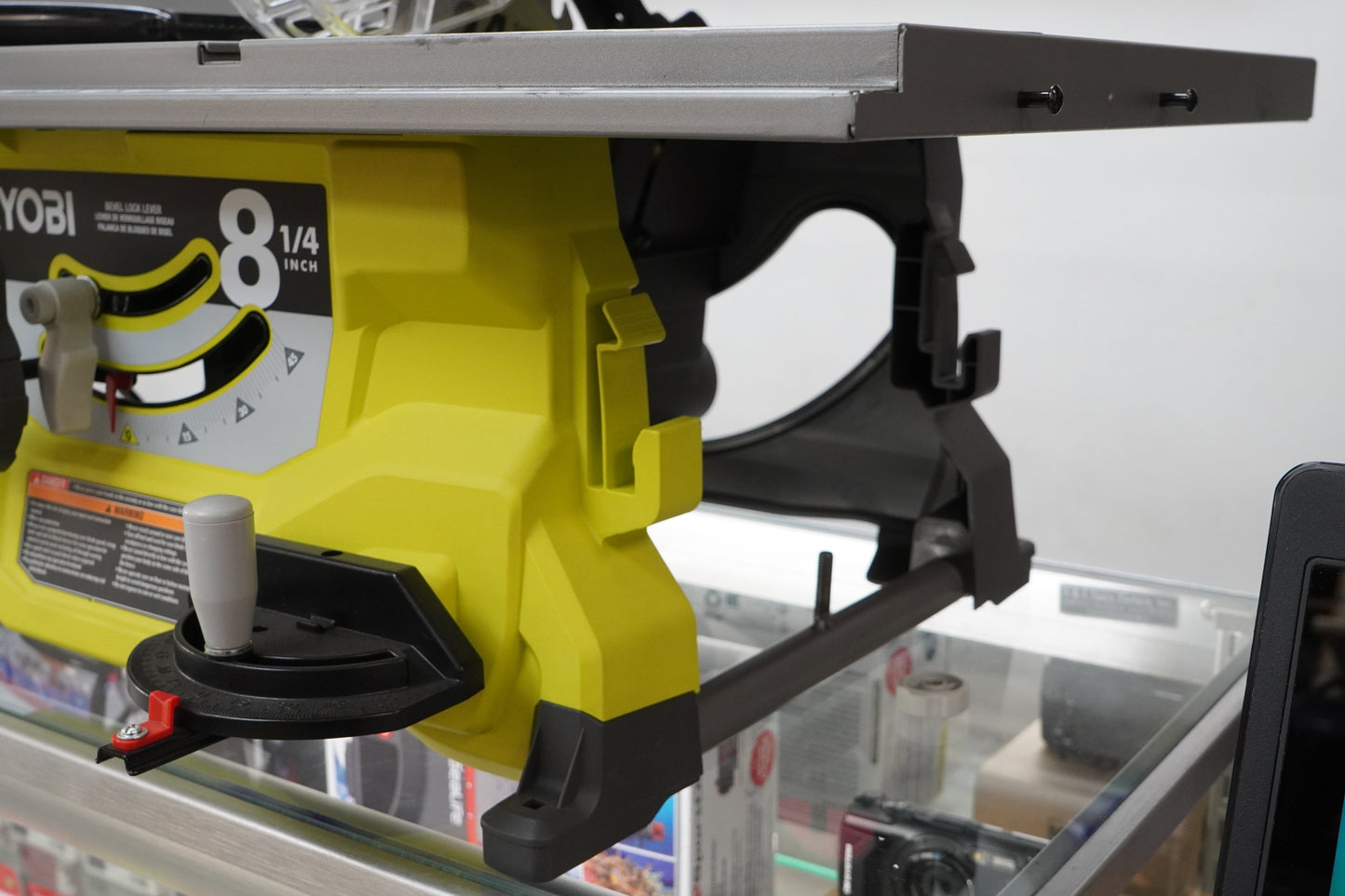 RYOBI-38223 13 Amp 8-1/4 in. Compact Portable Corded Jobsite Table Saw (No Stand), Used