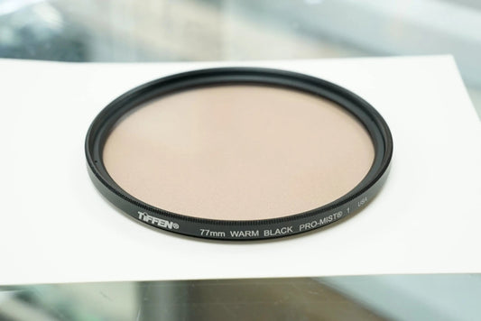 TIFFEN 77WARMBPM1 Warm Black Pro Mist 1 Filter, Used TIFFEN
