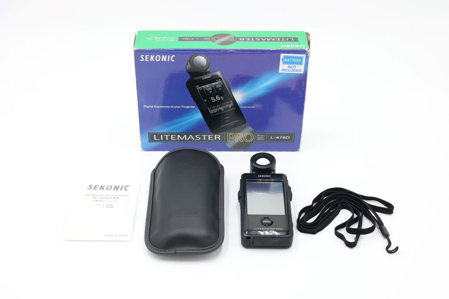 Sekonic L478D/12296 Smart Light Meter, Used