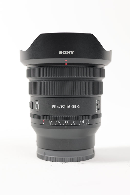 Sony SELP1635G/1801665 FE PZ 16-35mm f/4 G Lens, Used