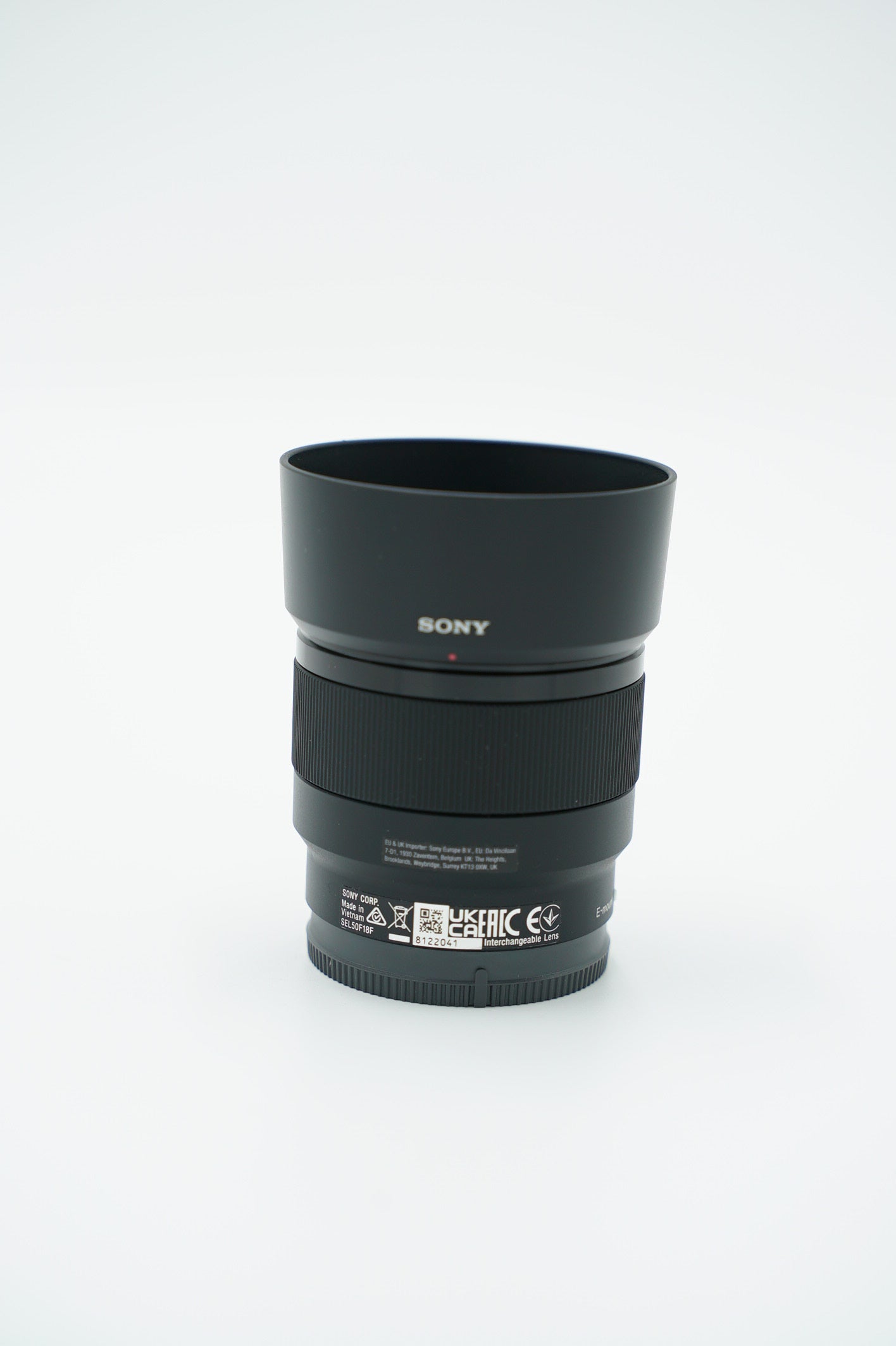 Sony SEL50F18F/8122041 FE 50mm f/1.8 Lens, Used