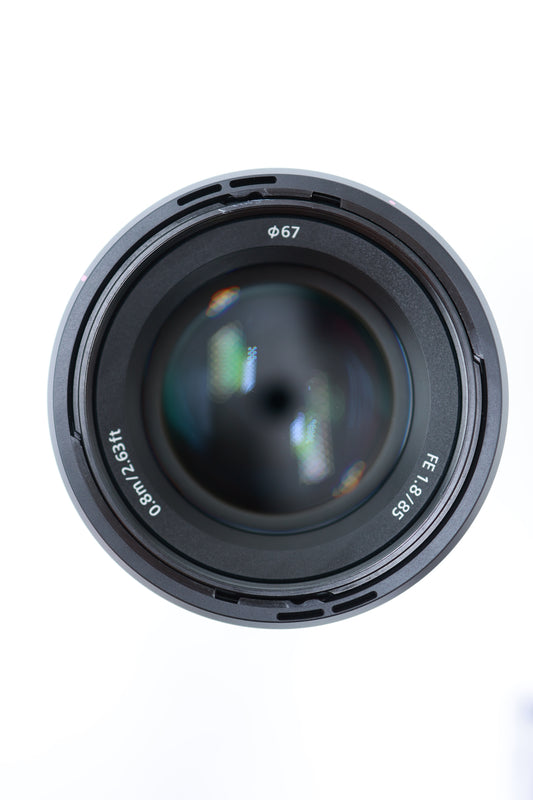 Sony SEL85F18/8024150 FE 85mm f/1.8 Lens, Used