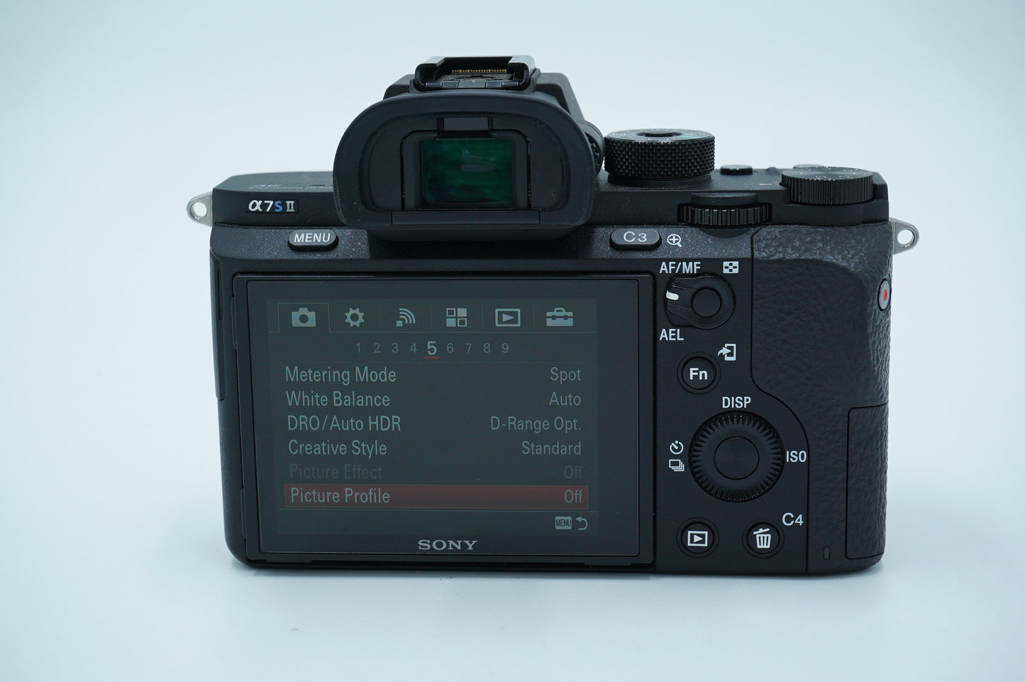 Sony A7SM2/3411857 A7S Mark II Body Only + Vivitar Battery Grip, Used