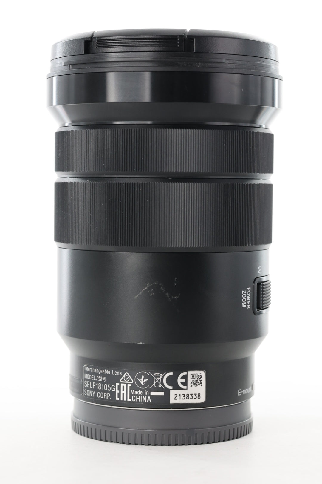 Sony SELP18105G/2138338 E PZ 18-105mm F/4 G OSS Lens, Used