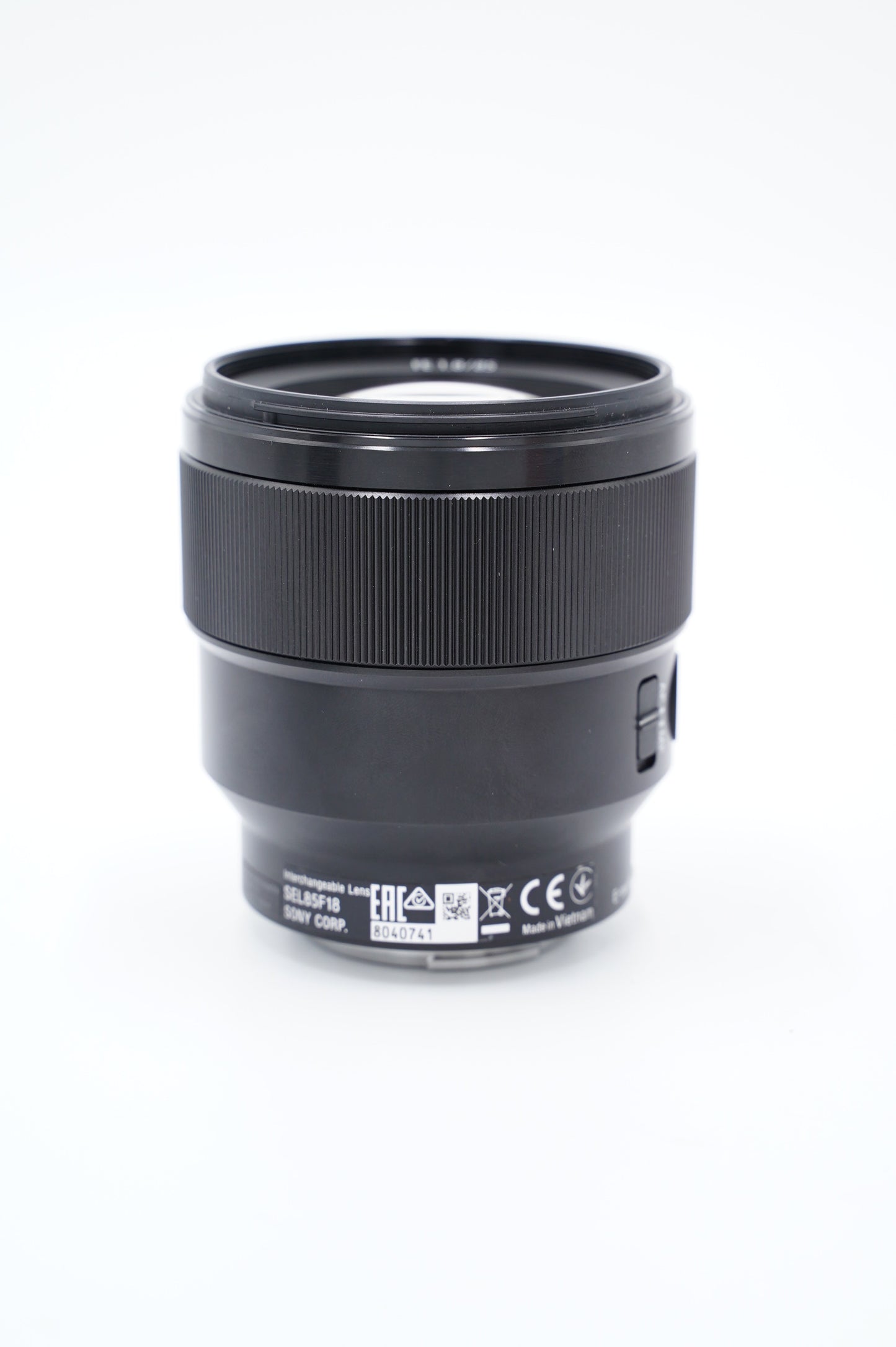 Sony SEL85F18/8040741 FE 85mm f/1.8 Lens, Used