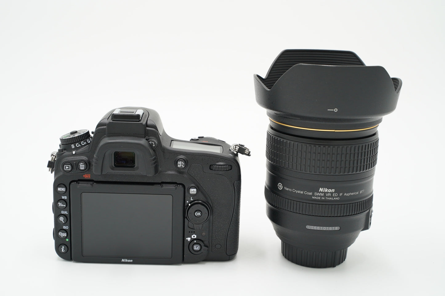Nikon D750/24120/60737 D750, AF-S 24-120mm f/4G ED VR + MBD16 Grip, Used