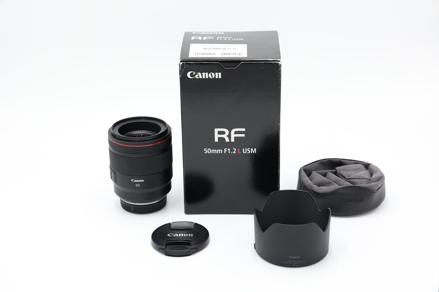 Canon RF50/1.2/01167 RF 50mm F/1.2L USM, Ø77, Used