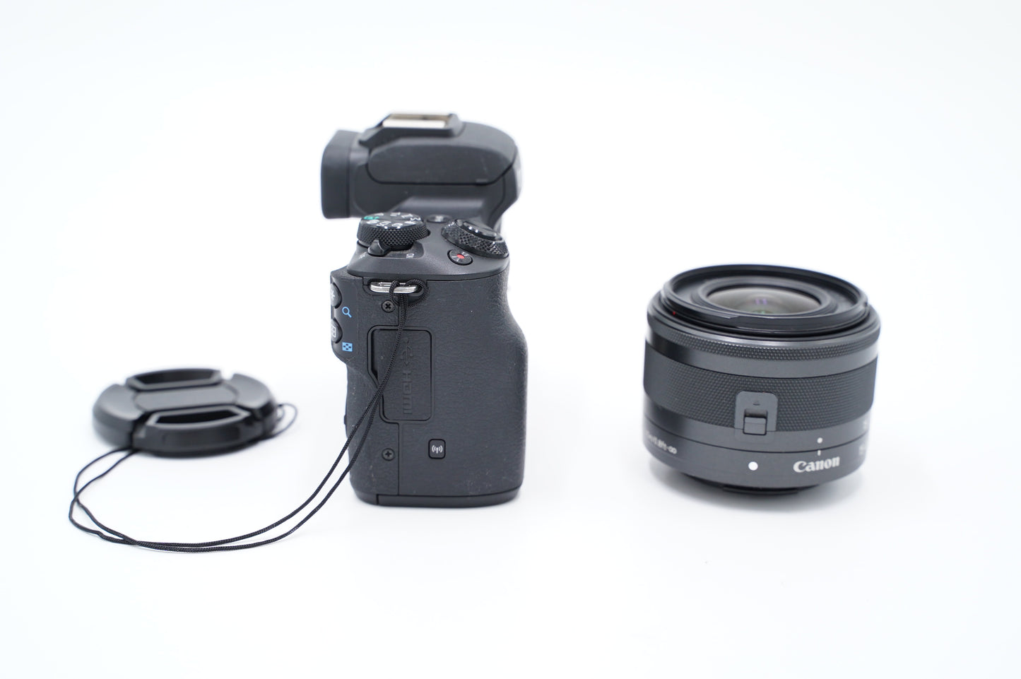 Canon M50/1545/00198 EOS M50 + 15-45mm Lens, Used