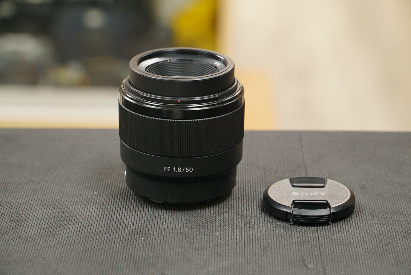 Sony SEL50F18F/1926543 FE 50mm f/1.8 Lens, Used
