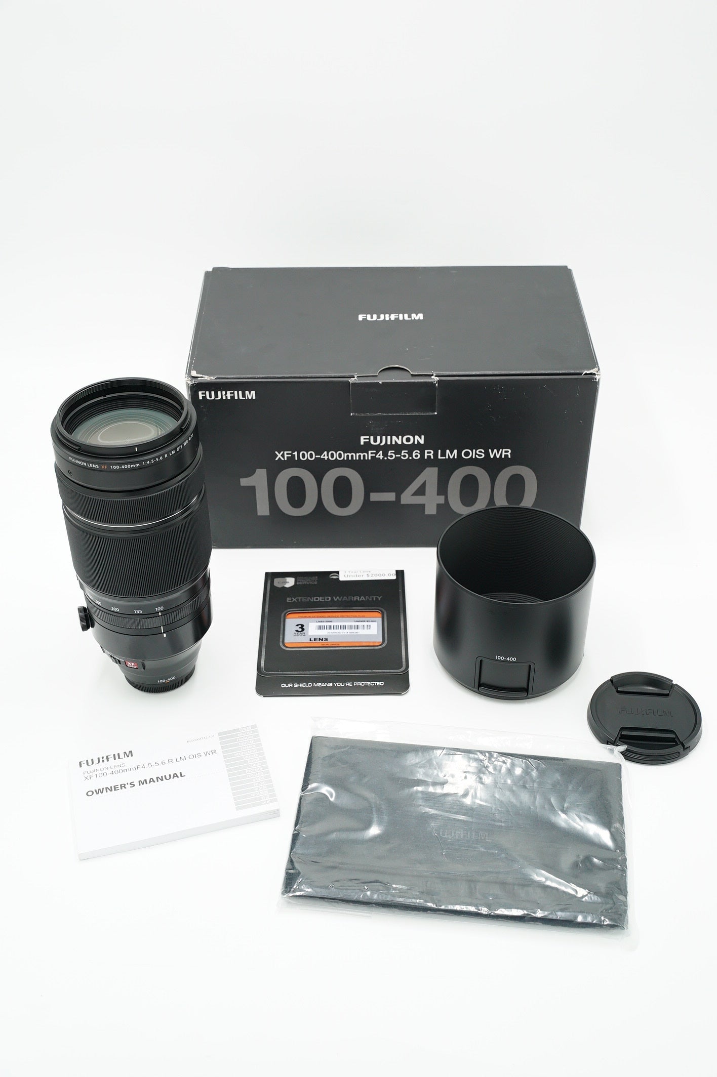 Fujifilm XF100400/01438 XF 100-400mm f/4.5-5.6 R LM OIS WR, Used