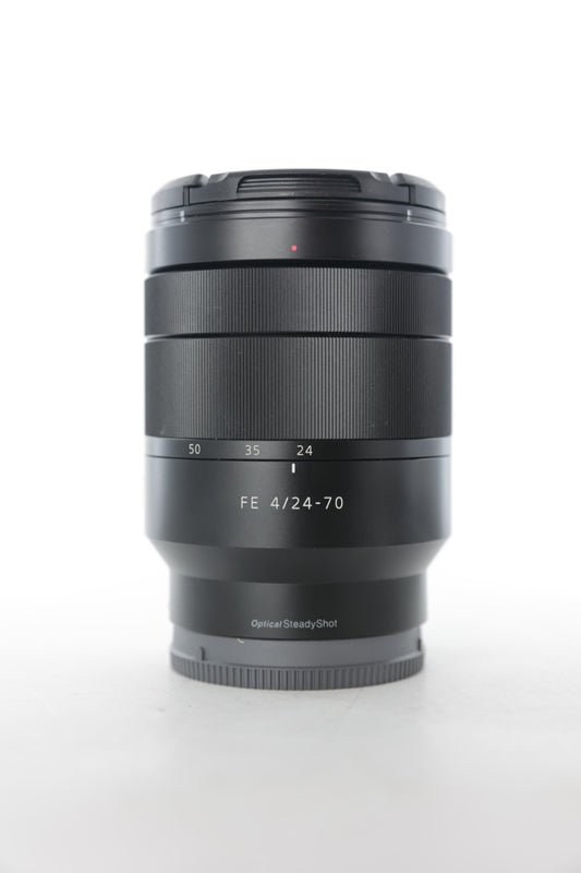 Sony SEL2470Z/0289189 Vario-Tessar T* FE 24-70mm f/4 ZA OSS Lens, Used