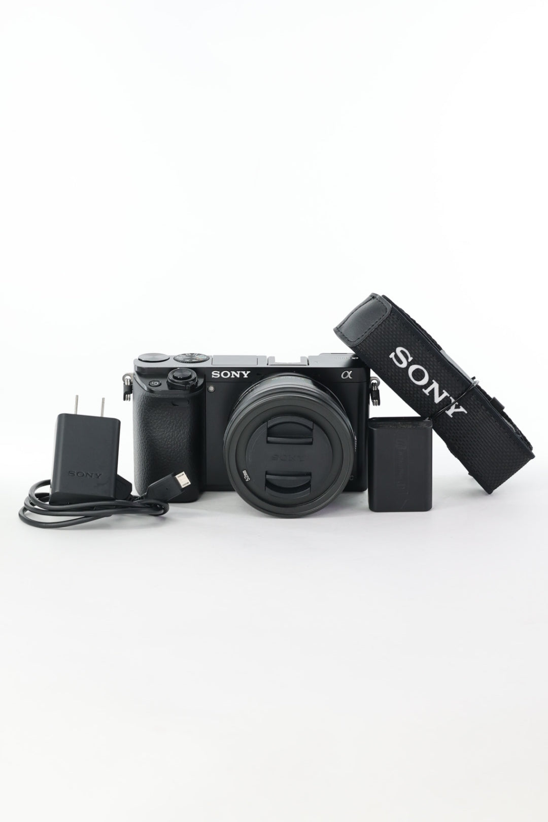 Sony A6000L/6573113, A6000, E PZ 16-50mm f/3.5-5.6 OSS, Black + Smallrig Rig Cage, Used